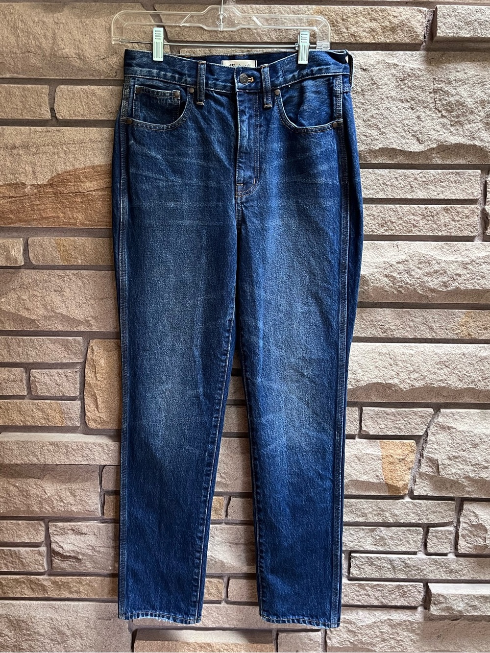 Madewell The Perfect Vintage Jean in Diversey Wash: Retro Stitched Edition 27 - Picture 9 of 11
